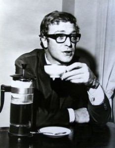 Cafe Cinema French Press Michael Caine Ipcress File