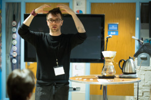 Oren's Adam Saucy made sure the Chemex was mastered in his class. Cafe Grumpy did their own verison of this class teaching their techniques.  