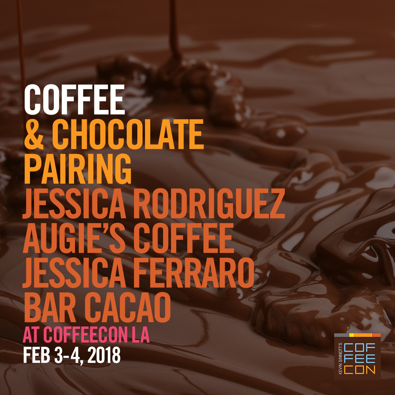 Coffee and Chocolate Pairing at CoffeeConLA 2018