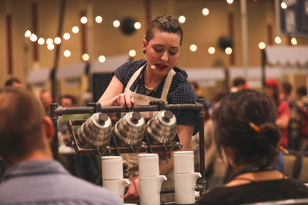 Coffee Brewing Secrets: Winning Baristas Tell All at CoffeeCon NY.