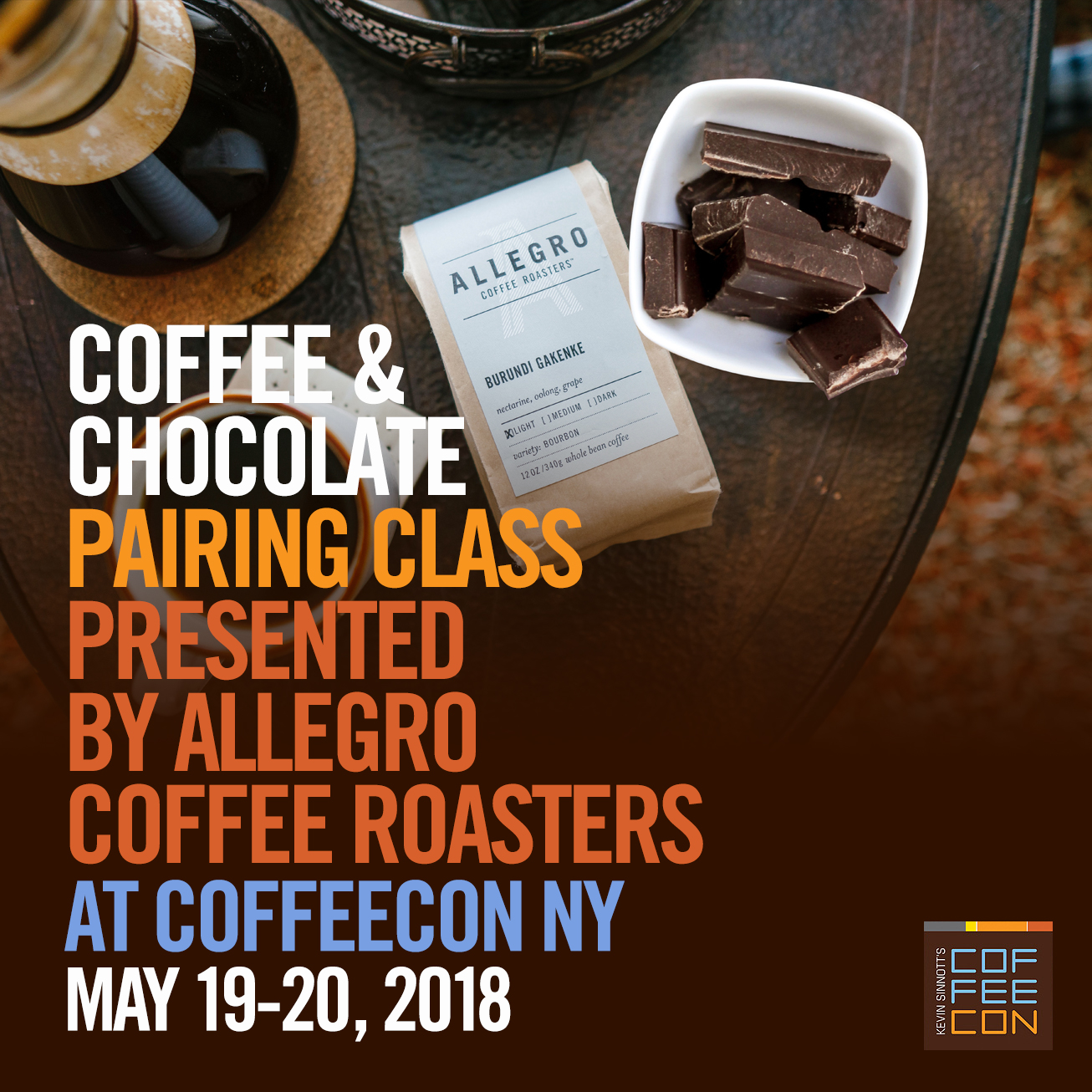 Coffee and Chocolate Pairing At CoffeeConNY