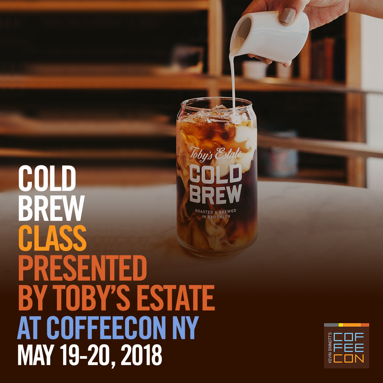Cold Brew Class with Toby's Estate at CoffeeConNY